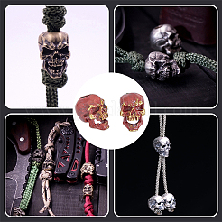 Хэллоуин латунные европейские бусы&nbsp;KK-FH0006-56A