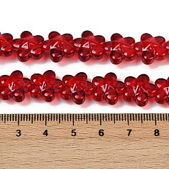 Прозрачные стеклянные бусины&nbsp;GLAA-H038-02E