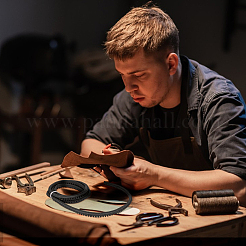 Шнур для кожаной обуви с волнистой кромкой&nbsp;DIY-WH0542-48D