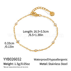 Bracelets à maillons géométriques en acier inoxydable 304&nbsp;MF4426-2
