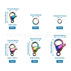 Вакуумное покрытие pvd нержавеющая сталь 304 карабины-лобстеры STAS-TA0004-42