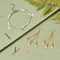 500 шт. 20 латунных трубчатых бусин KK-CA0003-52