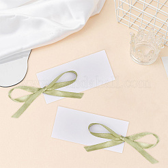50 Stück leere rechteckige weiße Papiergeschenkanhänger&nbsp;CDIS-CN0001-03A