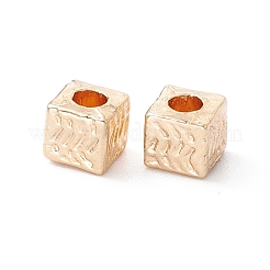 Perlina in lega di placcatura a cremagliera&nbsp;FIND-WH0118-17G