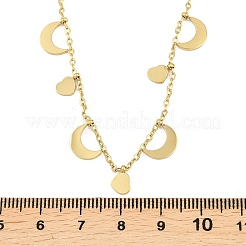 Colliers plastron en acier inoxydable 304 pour femmes&nbsp;NJEW-A065-01A-G