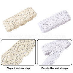 2 рулон 2-х видов хлопчатобумажной ажурной ленты WCOR-MP0001-01