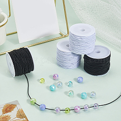 4 рулон эластичных шнуров 2 цветов&nbsp;EC-PA0001-02C