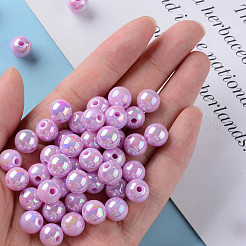 Perles acryliques opaques&nbsp;LS-MACR-S370-D10mm-A03