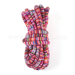 Cordini rotondi intrecciati in nylon in stile etnico da 5 m&nbsp;OCOR-TA0003-21C