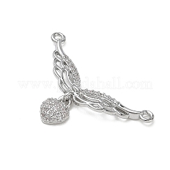 Pendentifs en laiton zircon cubique transparent&nbsp;CU-CBA5C42-12P