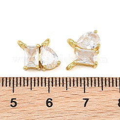 Laiton pavé de zircons cubiques&nbsp;CU-CBA6A75-03G-09