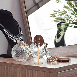 Подставка для серег из орехового дерева&nbsp;EDIS-WH0029-88A