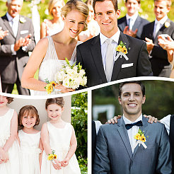 Запястье с имитацией цветка из шелковой ткани&nbsp;AJEW-CP0001-38