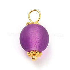 Подвески из прозрачного матового стекла&nbsp;PALLOY-JF00518