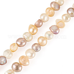 1 нить бусин из натурального культивированного пресноводного жемчуга PEAR-TA0001-17