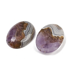 Подвески из натурального аметиста и кружевного агата&nbsp;G-A244-12A-02