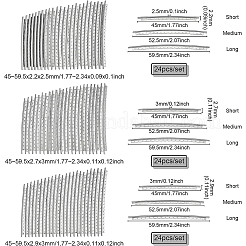 72шт. 3-х стилевые гитарные ладовые провода FIND-BC0003-13
