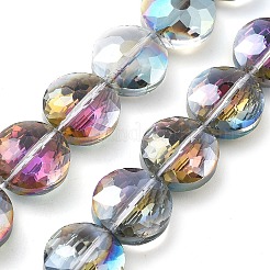 Гальванизируйте прозрачное стекло бисер нитей&nbsp;EGLA-M032-01A-FR