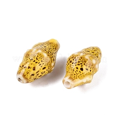 Perles de porcelaine vintage faites à la main&nbsp;PORC-Q006-08C