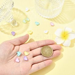 12шт 6 цвета стеклянные кабошоны со стразами RGLA-FS0001-19
