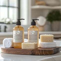 4 шт. 4 стиля бирки для мыла из нержавеющей стали 304&nbsp;AJEW-FH0006-16