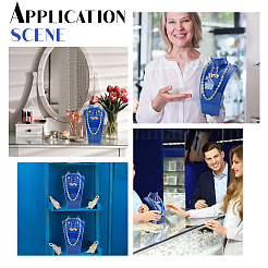 1 шт. пластиковые подставки для ожерелий NDIS-NB0001-01