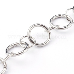 Цепи для удлинения сумок из железа и нержавеющей стали 304 HJEW-JM00431