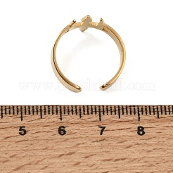 Anelli aperti con polsino in acciaio inossidabile 304 per donna&nbsp;SA-CBAFC3F-02G