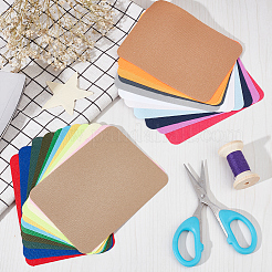 24 шт. 24-х цветные заплатки для ремонта джинсовой ткани с термоприклеиванием/пришиванием&nbsp;FIND-GF0005-36