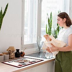 1 шт. тканевые защитные коврики для индукционной варочной панели&nbsp;AJEW-GA0006-58B