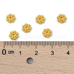 Perles en alliage perles d'espacement marguerite&nbsp;LF1249Y-01G-RS