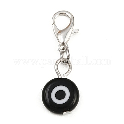 10 шт. подвеска-лэмпворк ручной работы от сглаза HJEW-JM04170-03