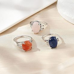 Природные и синтетические Gemstone кольца G-T017-01
