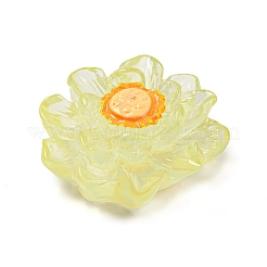 Светящиеся прозрачные кабошоны из смолы&nbsp;CRES-F032-B04