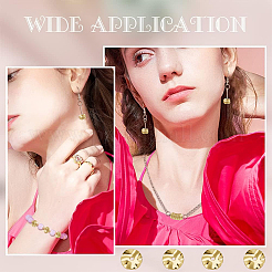 15 шт. Латунные дистанционные бусины&nbsp;KK-LP0001-04