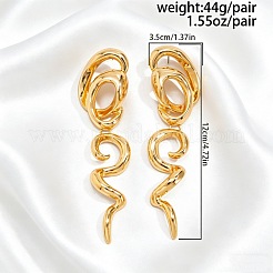 Pendientes colgantes de aleación para mujer&nbsp;WGB7B3C-01