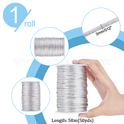 Cordon de polyester&nbsp;WCOR-WH0003-01B-01