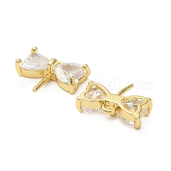 Латунные микро проложить кубического циркония подвески&nbsp;KK-B142-09G-01