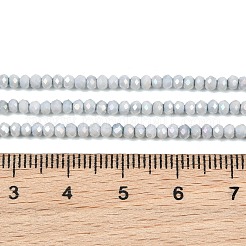 Galvanisieren Sie Unterlegscheibe-Glasperlenstränge&nbsp;GL-T021-2x2.5mm-17-22