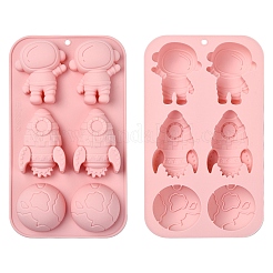 1 шт. полусфера ракеты-астронавта&nbsp;DIY-YW0012-17