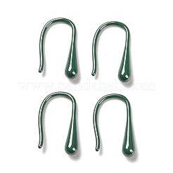 Orecchini pendenti a goccia in ceramica bioceramica ipoallergenica con zirconi&nbsp;EJEW-Z023-05C