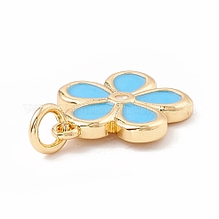 Латунь эмаль подвески&nbsp;KK-P217-02G-04