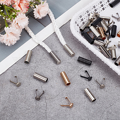 50 шт. 5-цветные литые съемные фиксаторы конца шнура&nbsp;FIND-CP0002-56