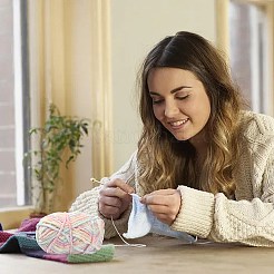 Fil de polyester doux au crochet&nbsp;YCOR-FZC0001-01B