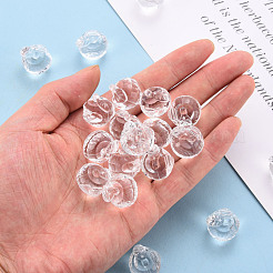 Прозрачные акриловые подвески&nbsp;TACR-T024-05B-205