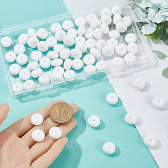 100 шт. рондель силиконовые фокусные бусины SIL-SC0002-25