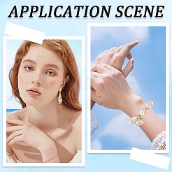 16 шт. 8 стиля подвески из гальванизированной оболочки&nbsp;SHEL-SC0001-52