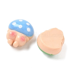 Undurchsichtigen Cabochons&nbsp;RESI-F072-05