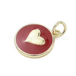 Латунь эмаль подвески&nbsp;LS-KK-K368-10G-02