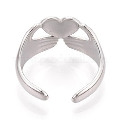 Регулируемые манжеты из нержавеющей стали 304 для женщин&nbsp;RJEW-N052-11P